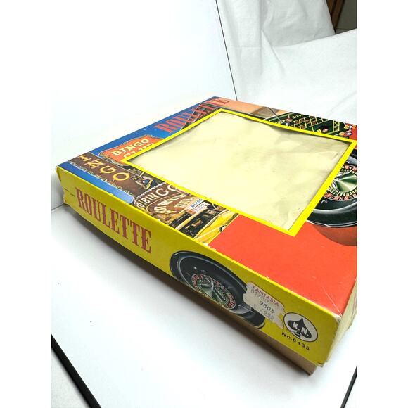 Vintage K.N. Roulette Set COMPLETE - Roulette Wheel, Table Layout & MORE - Picture 8 of 11